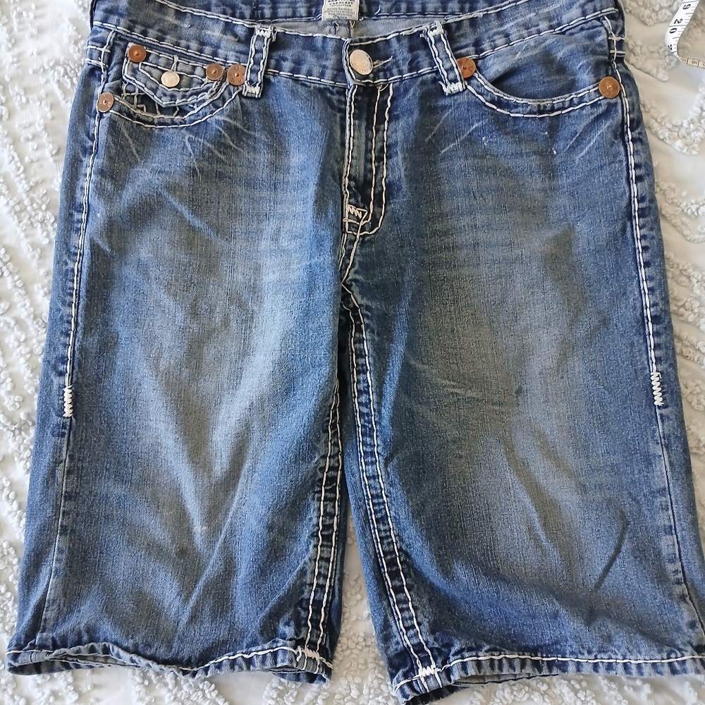 True Religon Baggy Shorts 38w